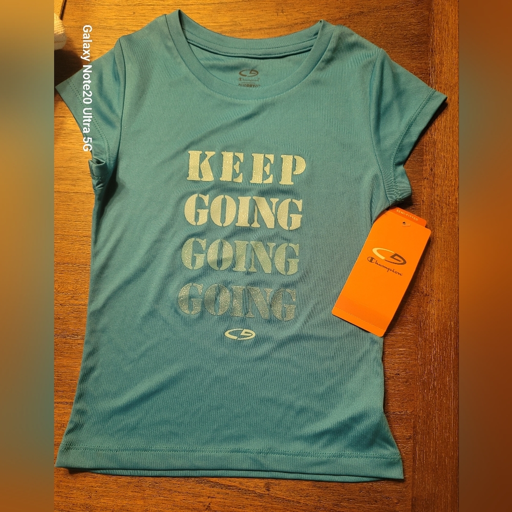 New girls shirt champion